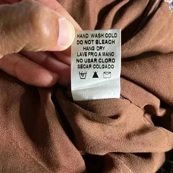 Papermoon Geometric Tiered Ruffled Mini Skirt Size L - Picture 6 of 6